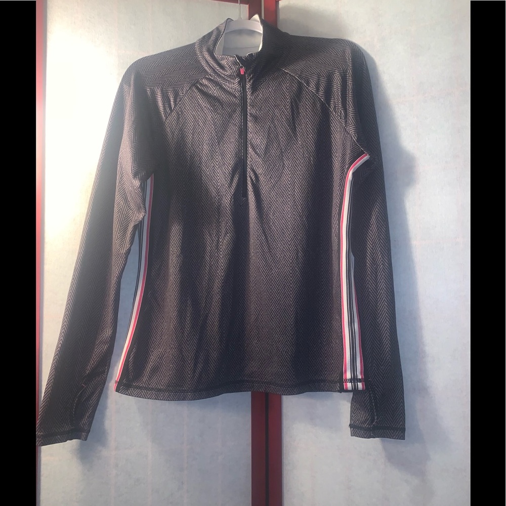 Athleta Women’s Sports Brown and Black Top Size XL